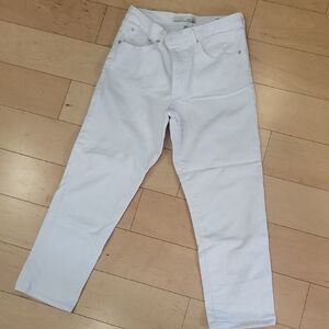 Ella Moss White Straight Jeans Fashion-Forward
